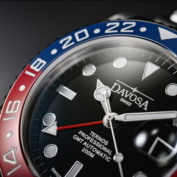 Davosa Ternos Professional GMT Penta Bracelet Watch 16157106 Image 3