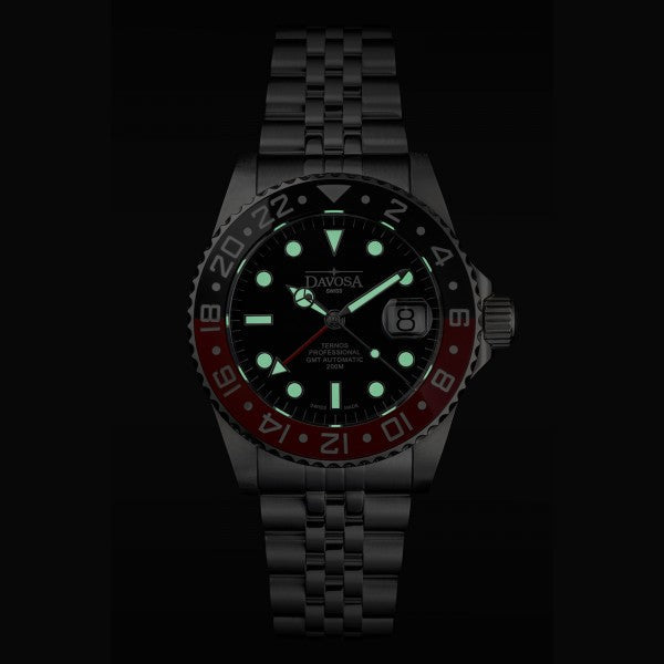 Davosa Ternos Professional GMT Penta Bracelet Watch 16157109 Image 3
