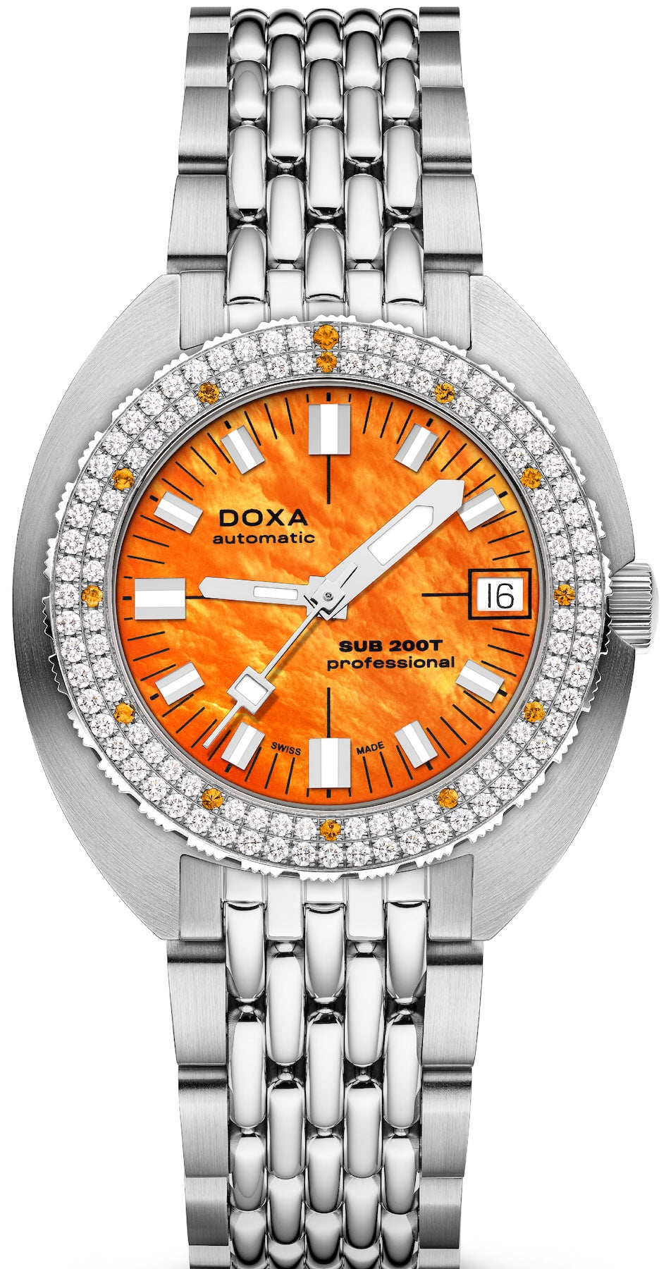 Doxa Watch SUB 200T Diamonds Professional 804.10D.351.10