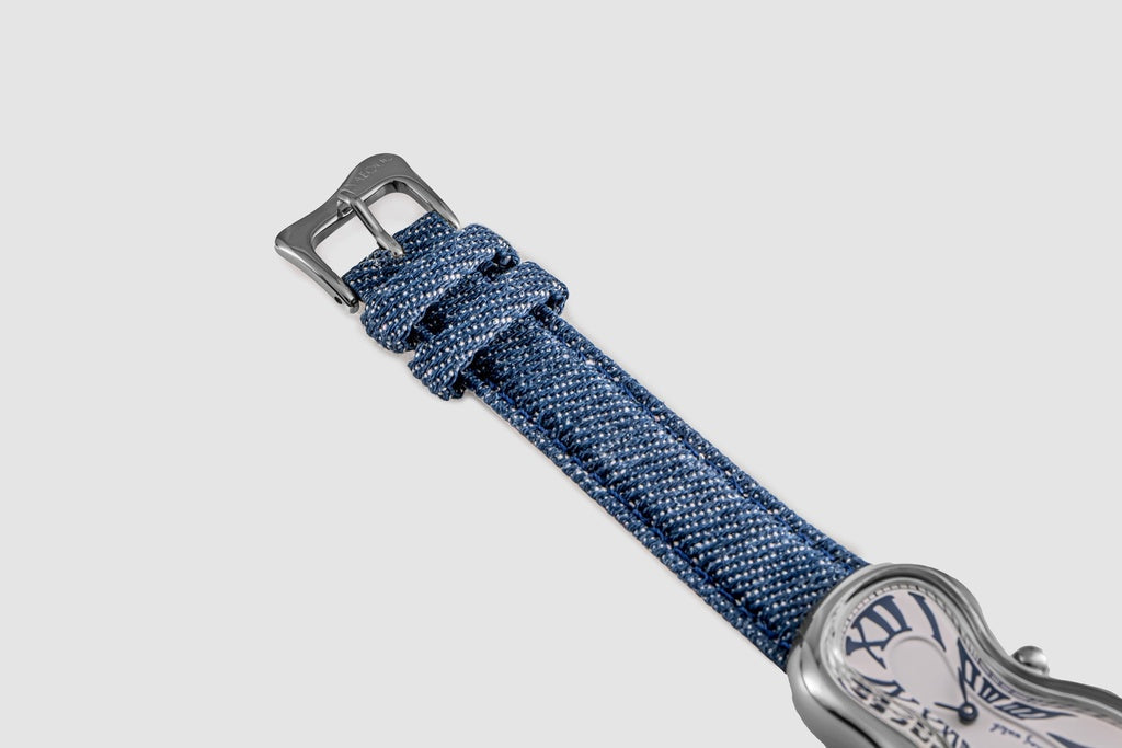 Exaequo Classic Melting SS 316L White Denim Watch EX0001.0012 Image 3