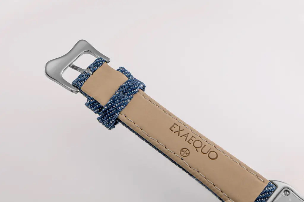Exaequo Classic Melting SS 316L White Denim Watch EX0001.0012 Image 5