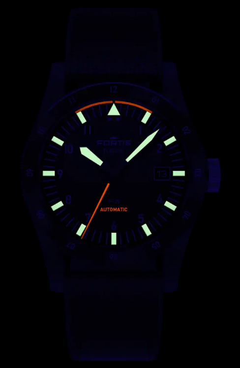 Fortis Flieger F-39 Mission Black Watch F4220028 Image 3