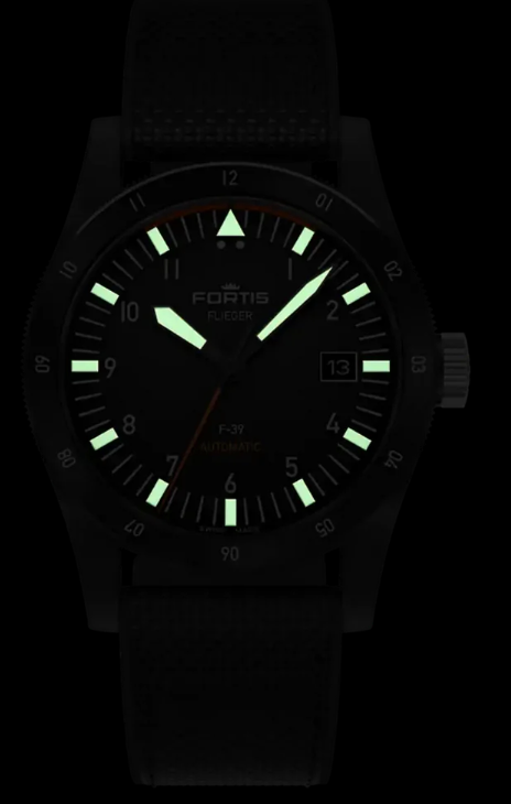 Fortis Flieger F-39 Tactical Green Watch F4220029 Image 3