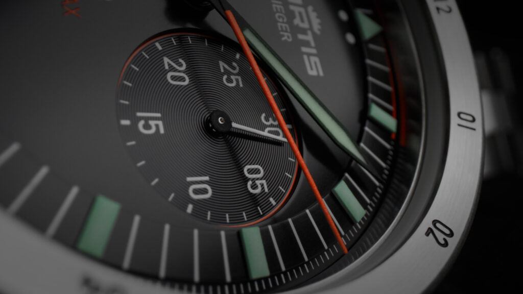 Fortis Flieger F-43 Bicompax Bracelet Watch F4240004 Image 5