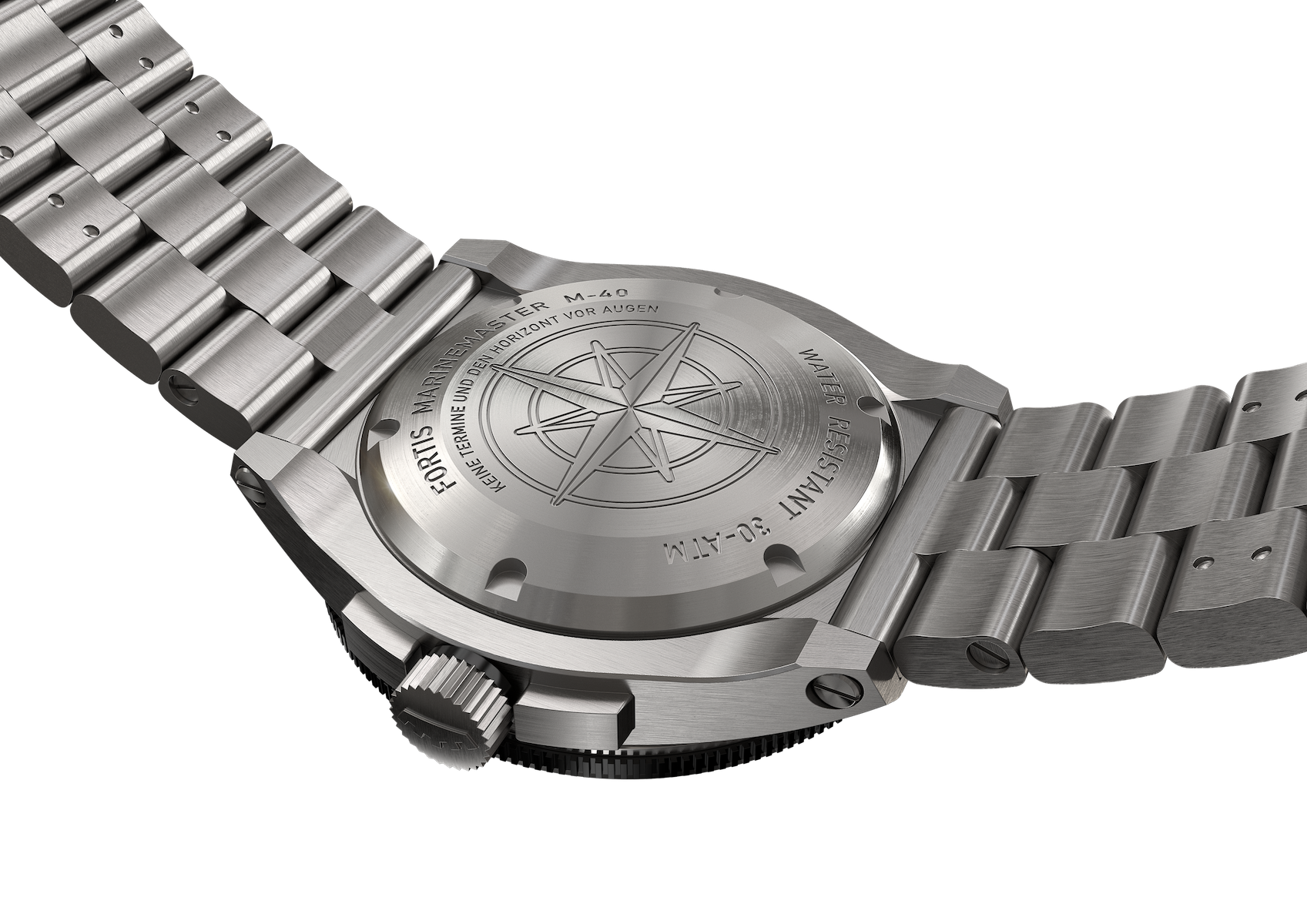 Fortis Marinemaster M-40 Serenity Blue Watch F8120004 Image 3