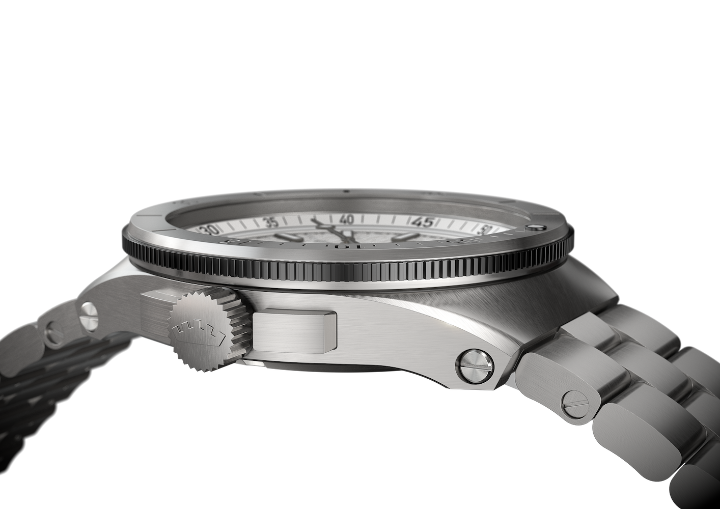 Fortis Marinemaster M-40 Snow White Watch F8120010 Image 9