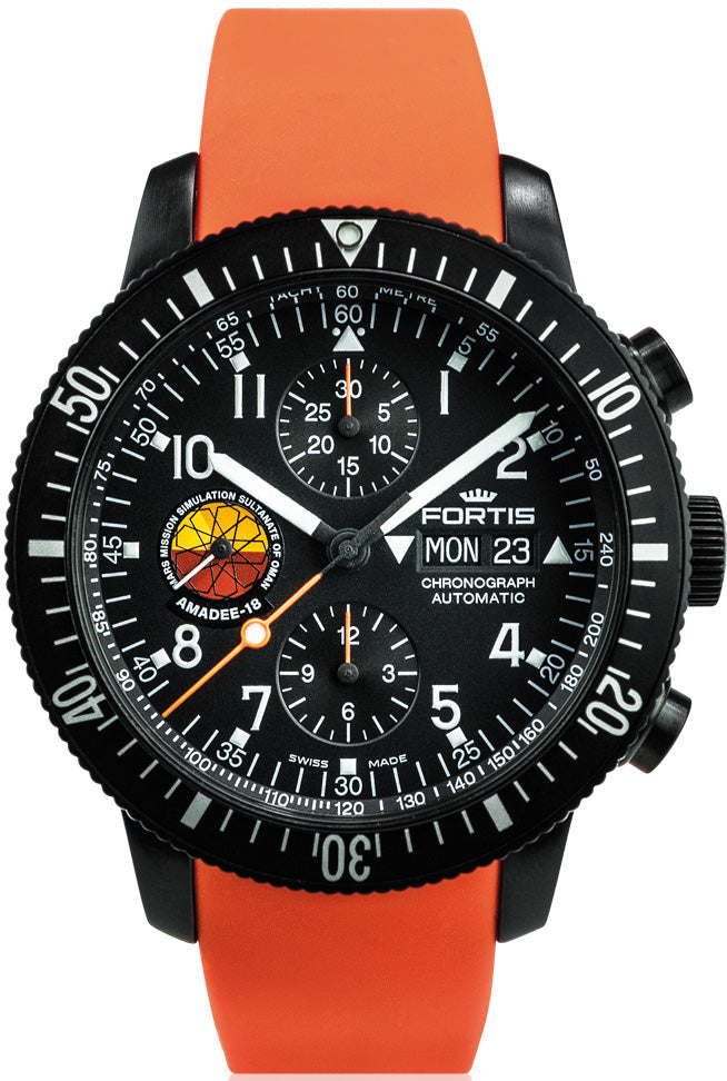 Fortis Watch Cosmonautis Official Amadee-18 638.18.91 Si.20