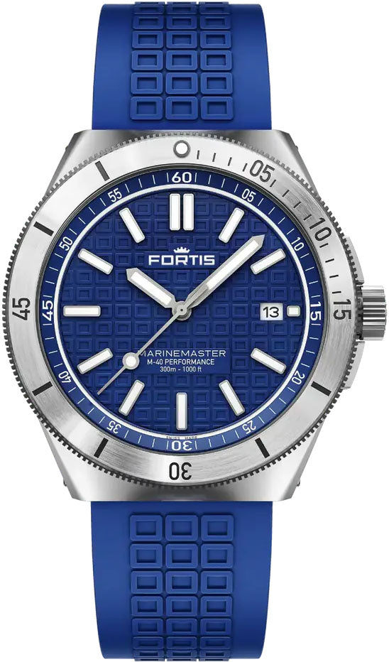 Fortis Marinemaster M-40 Ocean Blue Watch F8120028