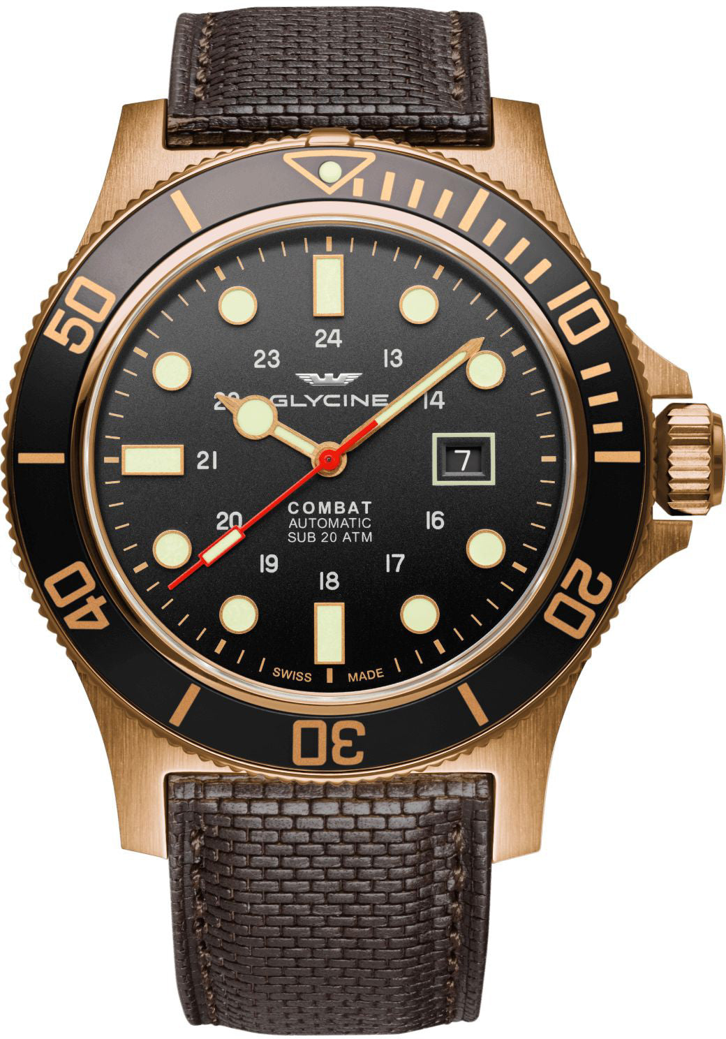 Glycine Watch Combat Sub Bronze GL0243