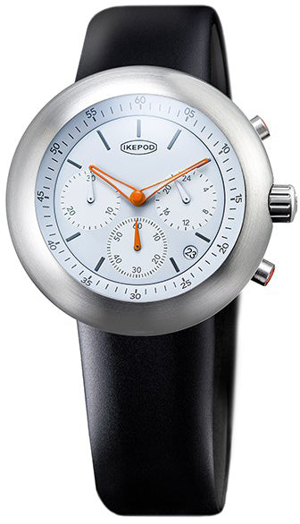 Ikepod Watch Chronopod White Horse C013-SI-LB