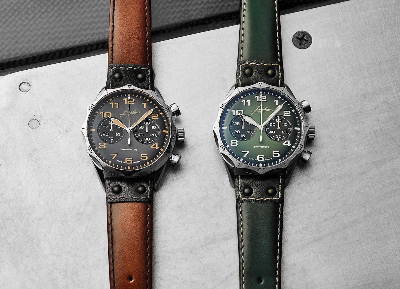 Junghans Pilot Chronoscope Watch 27/3493.00 Image 3
