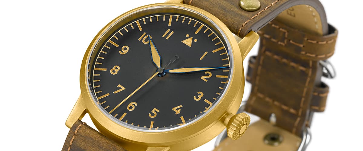 Laco Watch Aviator Westerland Bronze 862087 Image 3
