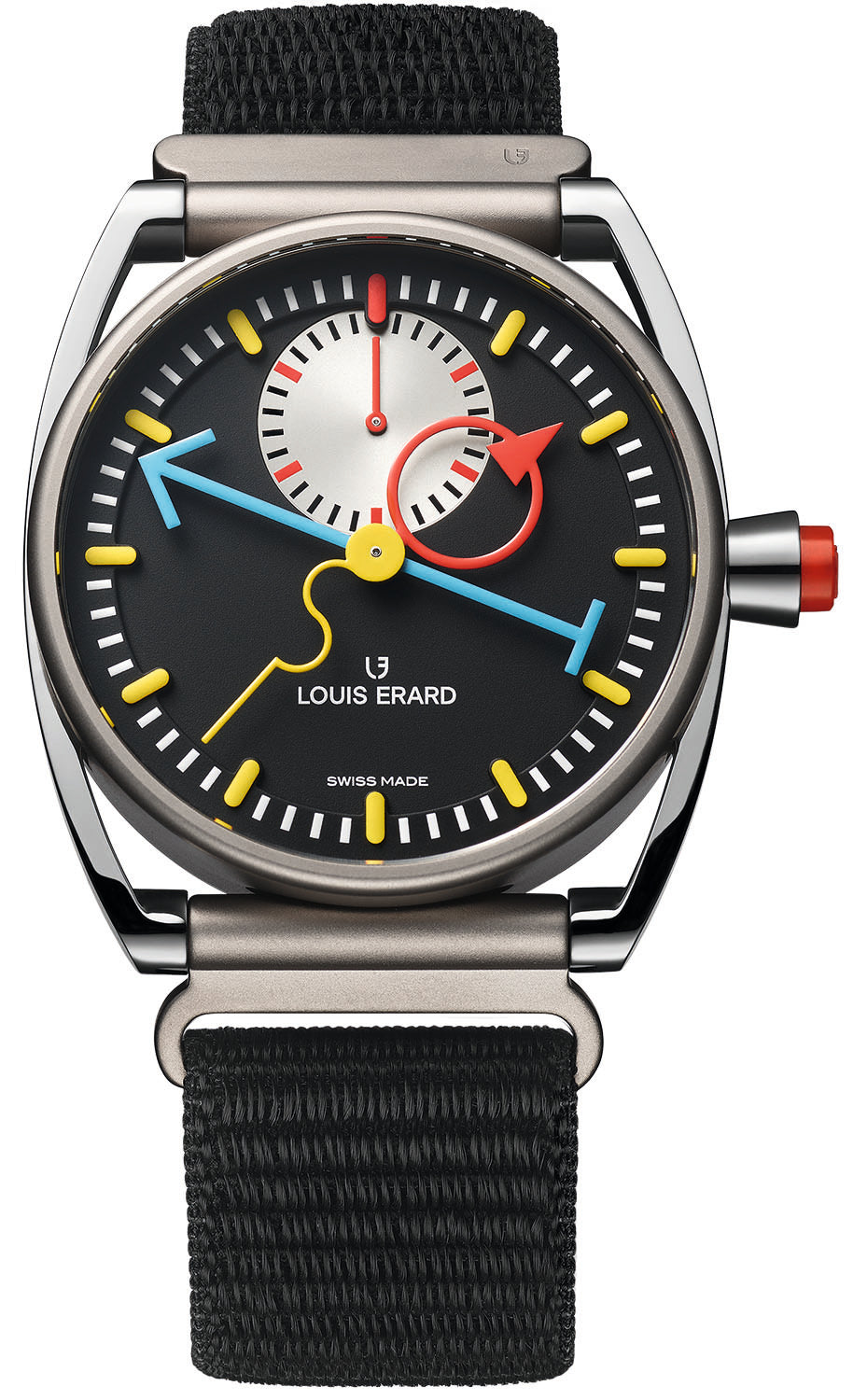 Louis Erard Watch Excellence Le Triptyque Alain Silberstein Limited Edition 74359TT02.BTT88