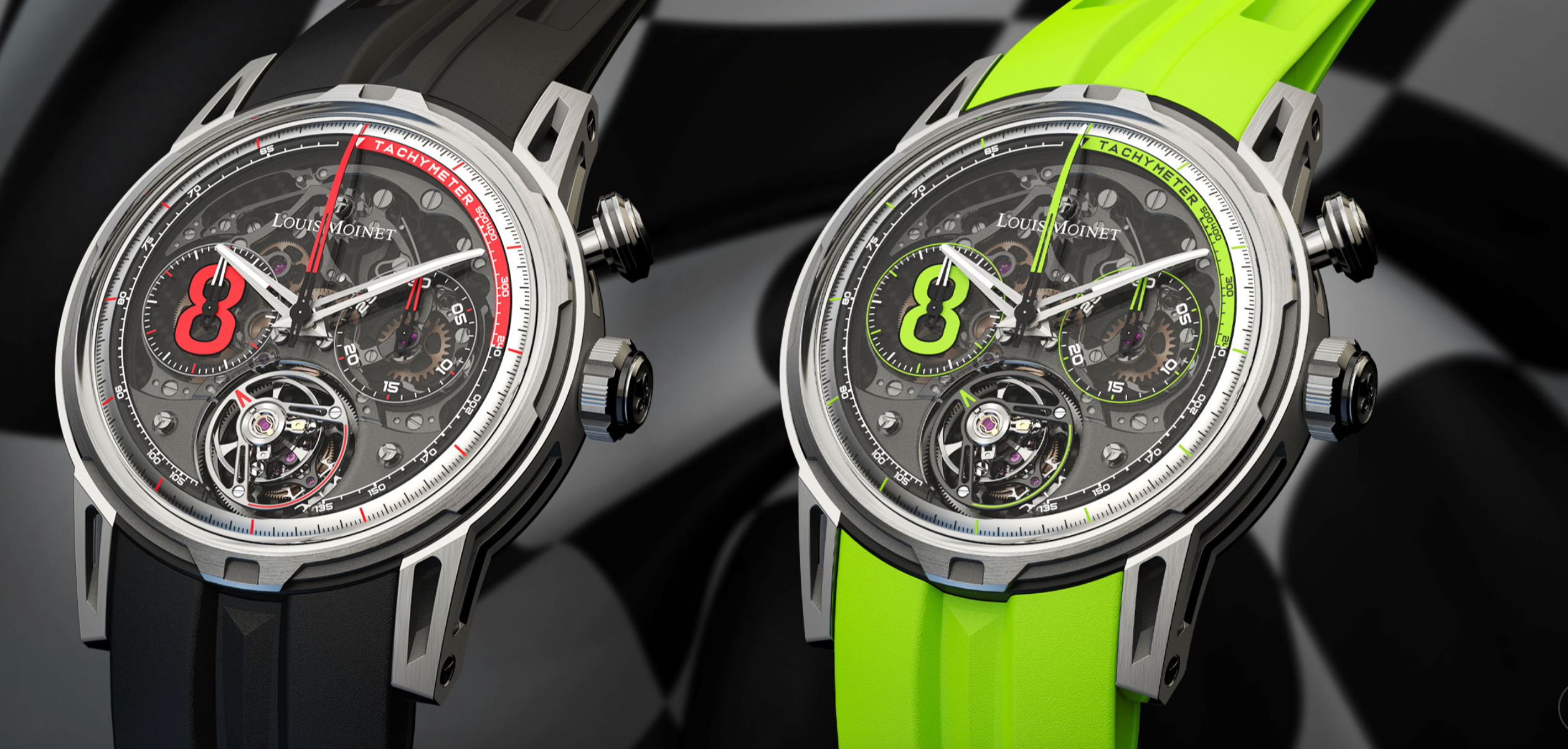 Louis Moinet Autosprint Green Watch LM-116.20.5VC Image 2
