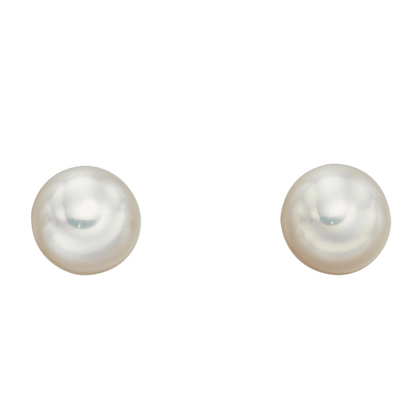 Little Star Sterling Silver Pearl Evie Childs Stud Earrings LSE0149