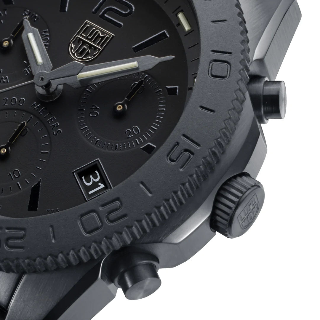 Luminox Sea Pacific Diver Chronograph 3140 Blackout XS.3141.BO Image 6