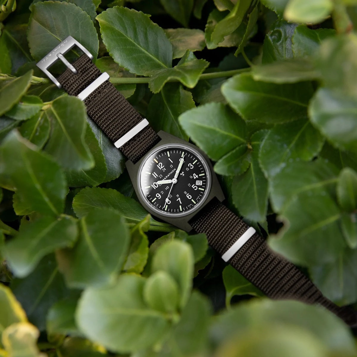 Marathon General Purpose Sage Green Quartz With Date GPQ Watch WW194015SG-0103 Image 4
