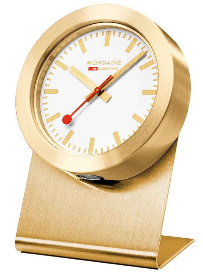 Mondaine Clock Magnet Golden A660.30318.82SBG
