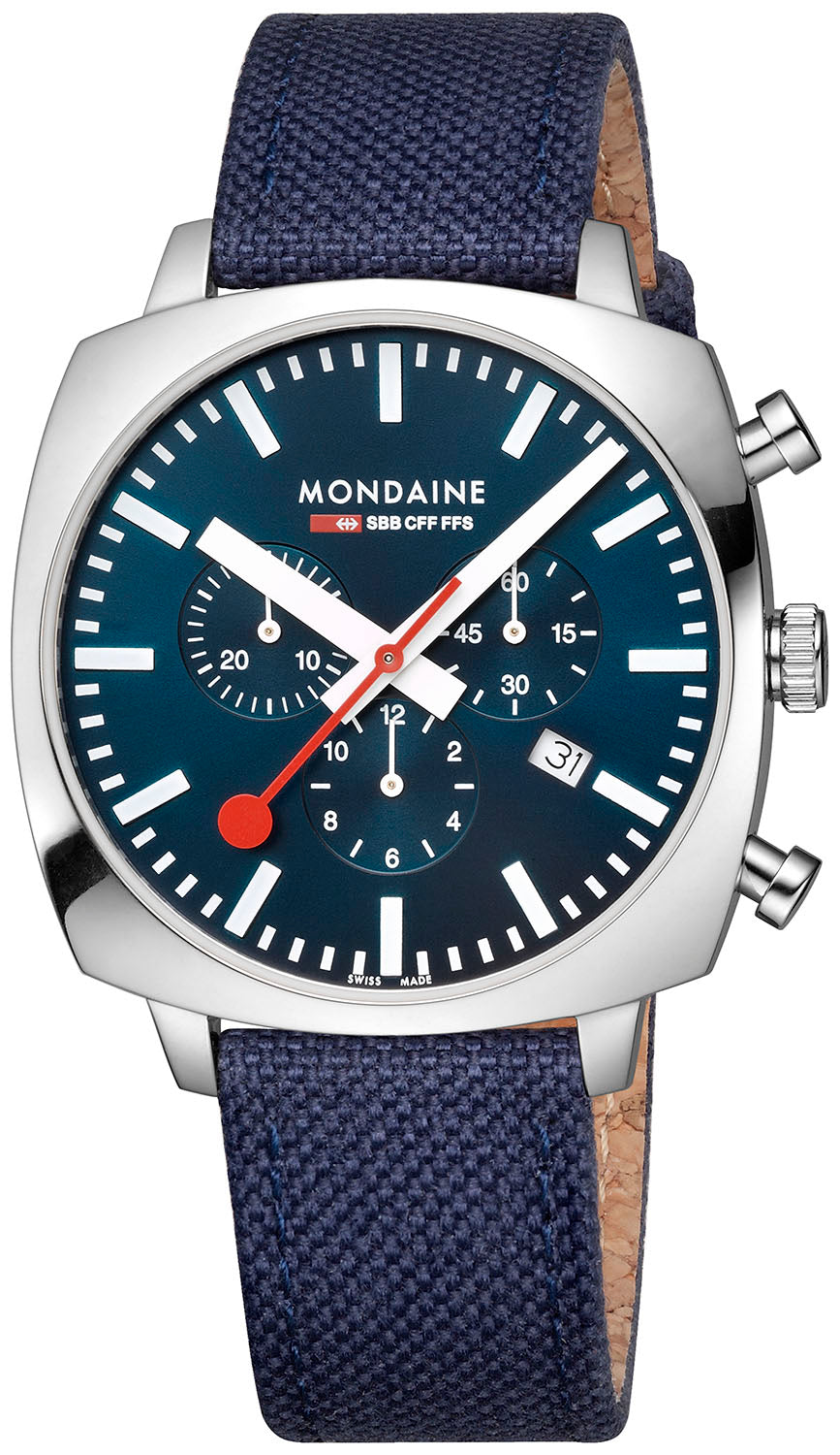 Mondaine Watch Official Swiss Railways Cushion Set MSL.41440.LD.SET