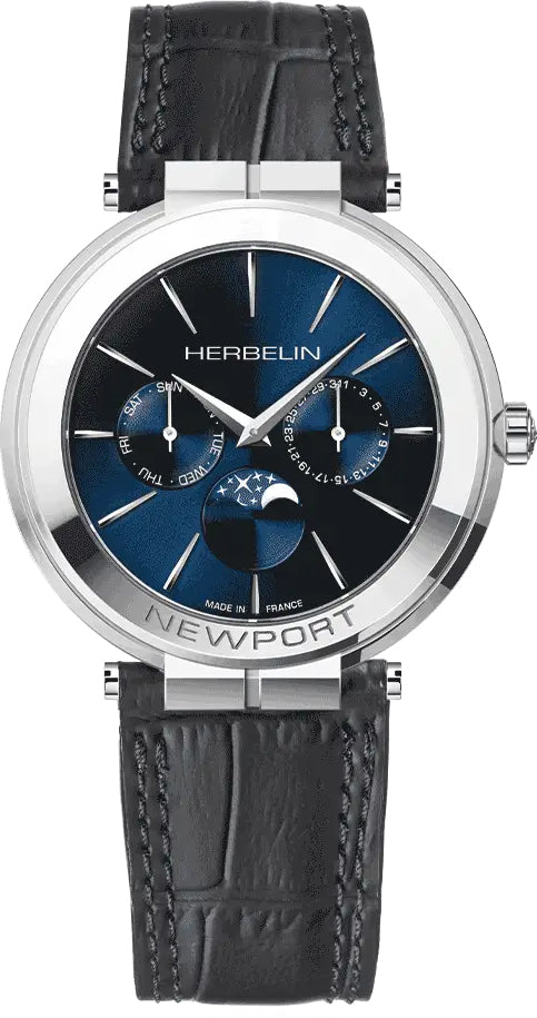 Herbelin Watch Newport Slim Moonphase 12722AP15