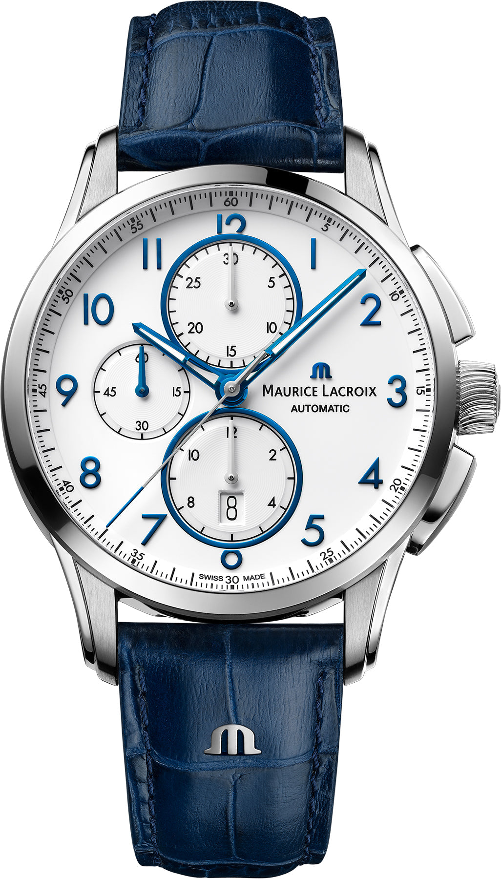 Maurice Lacroix Watch Pontos Chronograph Date Mens PT6388-SS001-120-4