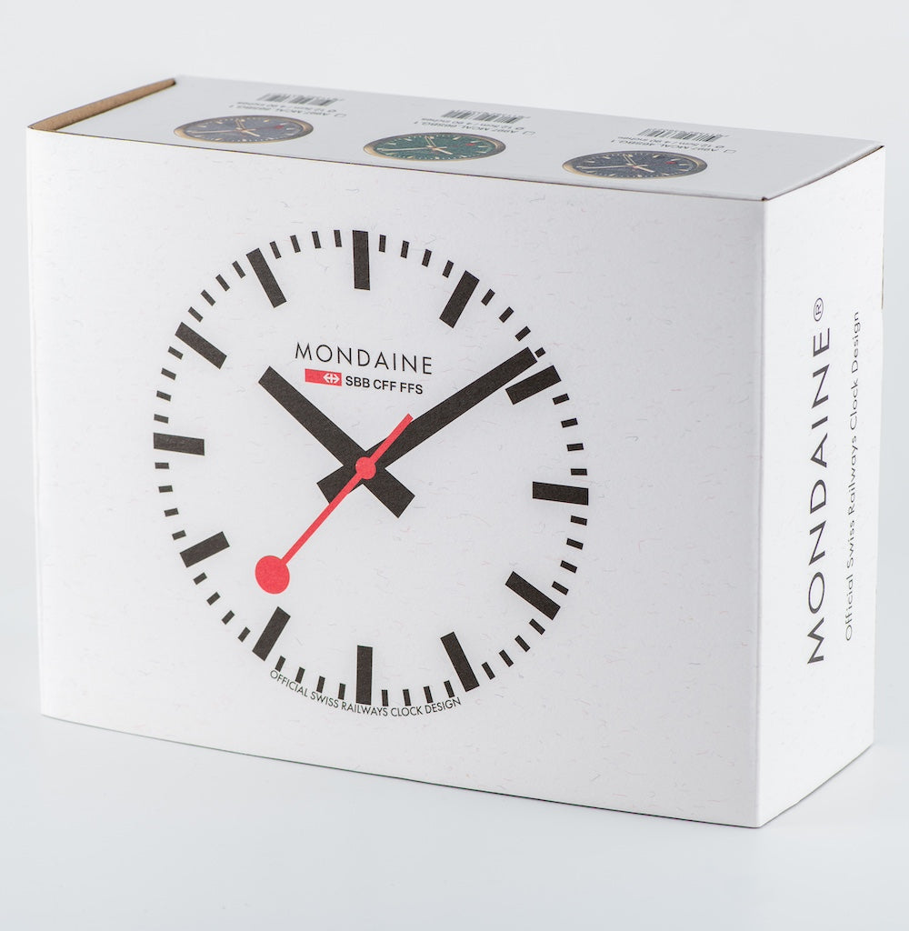 Mondaine Clock Alarm Forest Green A997.MCAL.66SBG Image 4