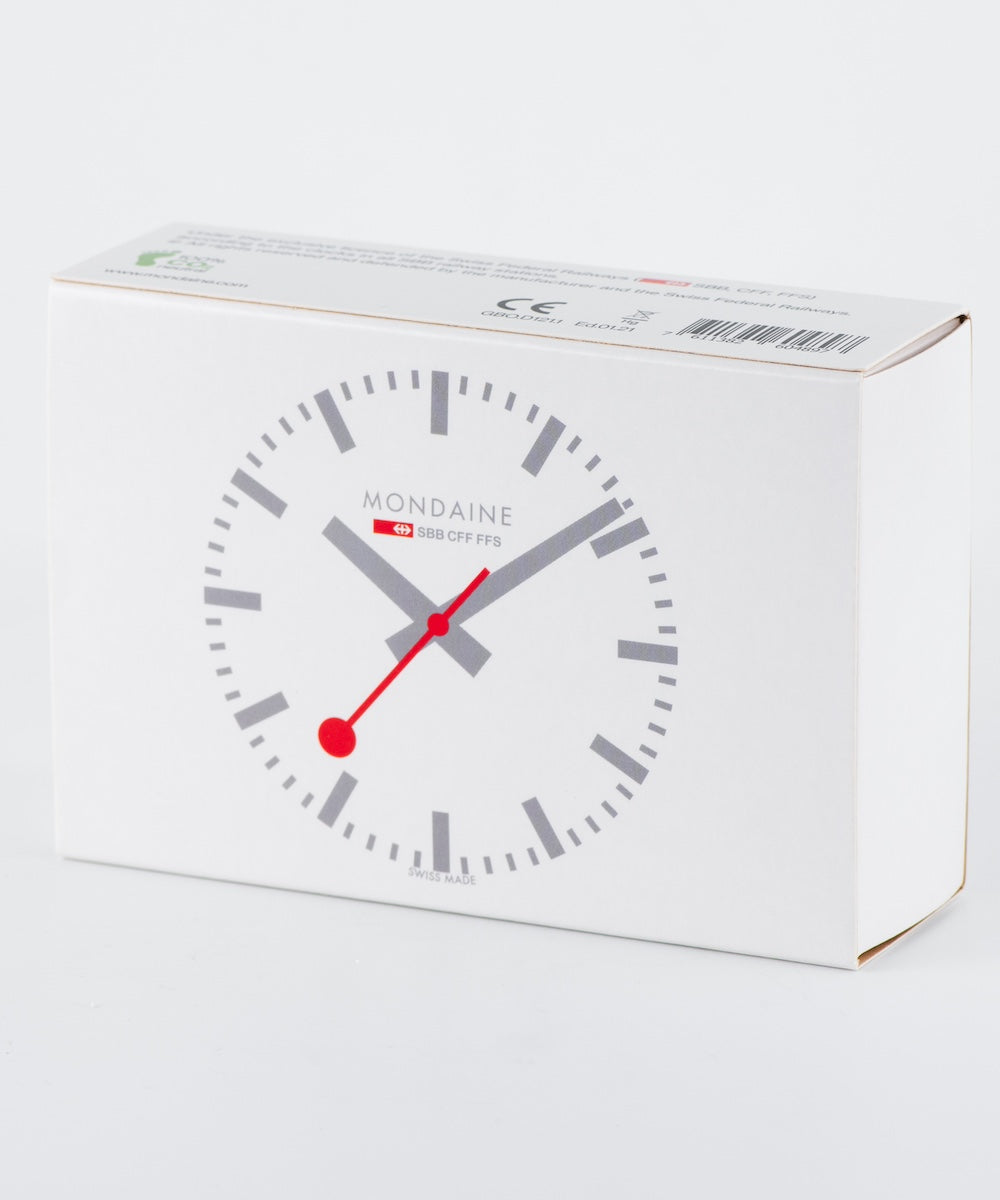 Mondaine Clock Magnet Silver Watch MDN-353 Image 4
