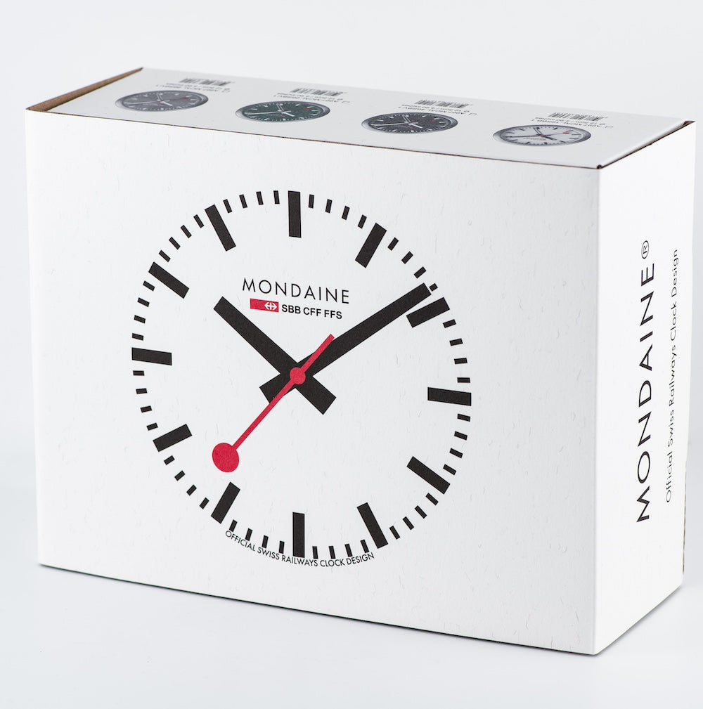 Mondaine Clock Park Green A997.MCAL.66SBV Image 4