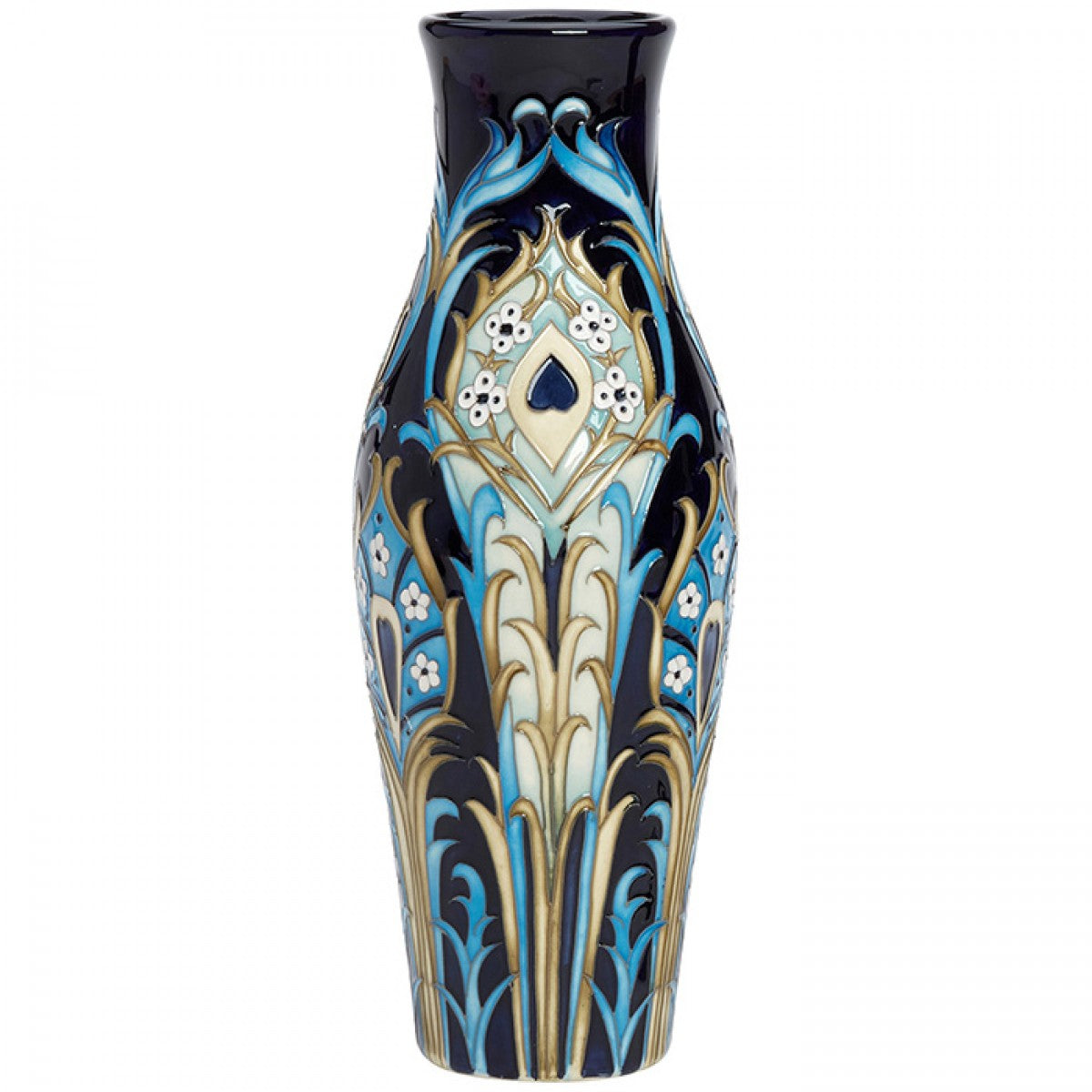 Moorcroft Number Edition Florian Feather Vase MCR-297