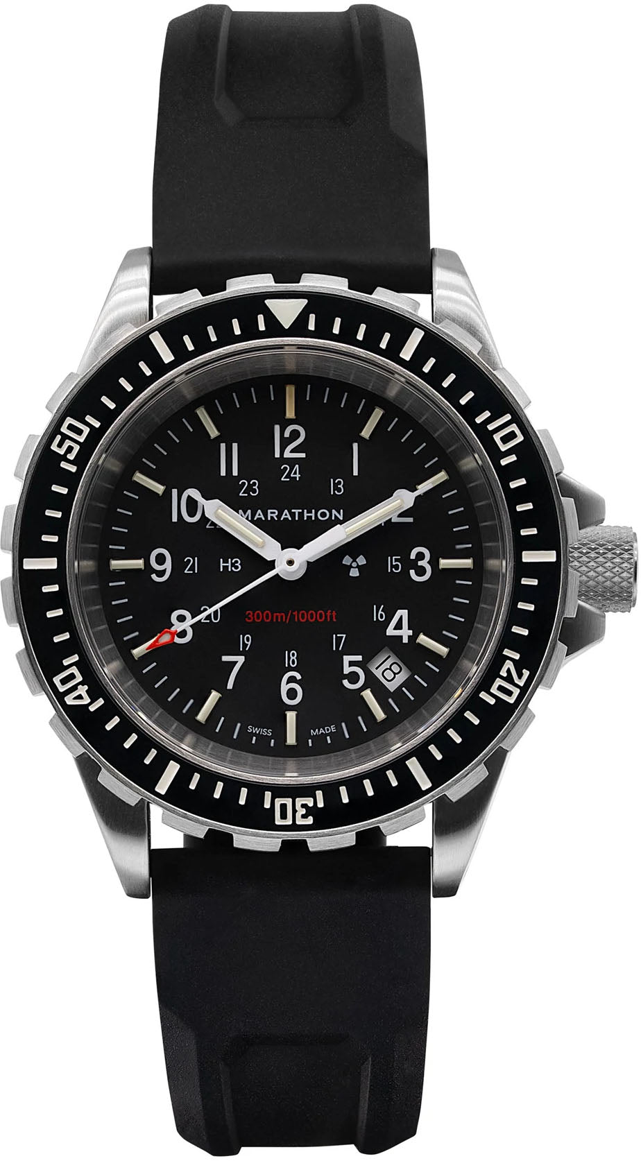 Marathon Watch Dive Large Divers Quartz TSAR WW194007SS-0130