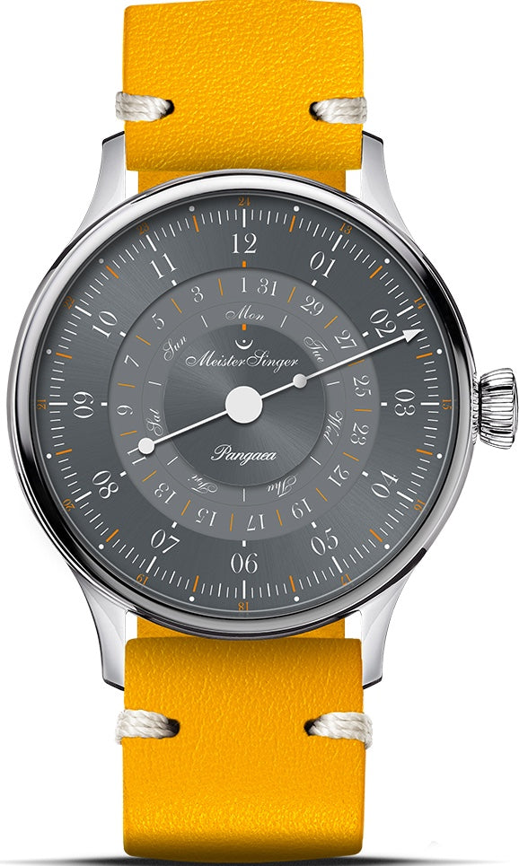 MeisterSinger Watch Pangaea Day Date 365 PDD365927_SVSL018