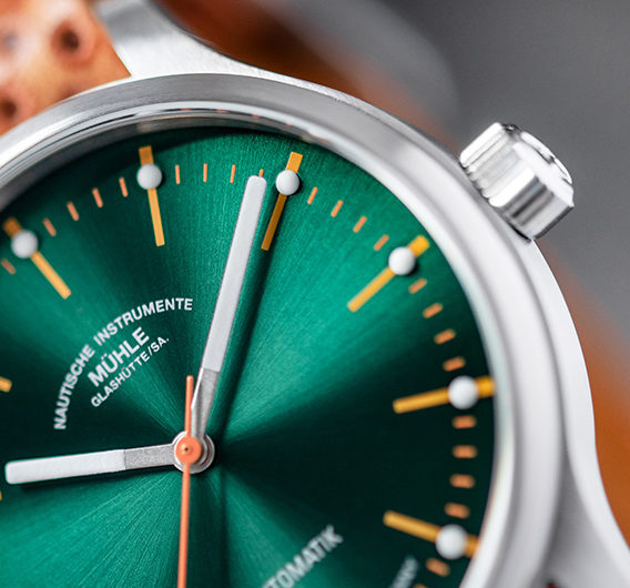 Muhle Glashutte Panova Green Watch M1-40-76-LB Image 5
