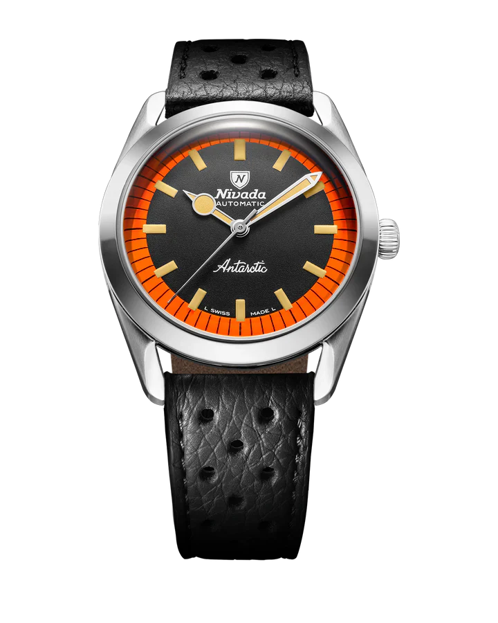 nivada-grenchen-super-antarctic-black-and-orange-no-date-watch-32057a10
