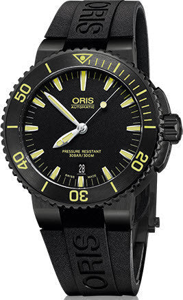 Oris Watch Aquis Date PVD Rubber 01 733 7653 4722-07 4 26 34BEB