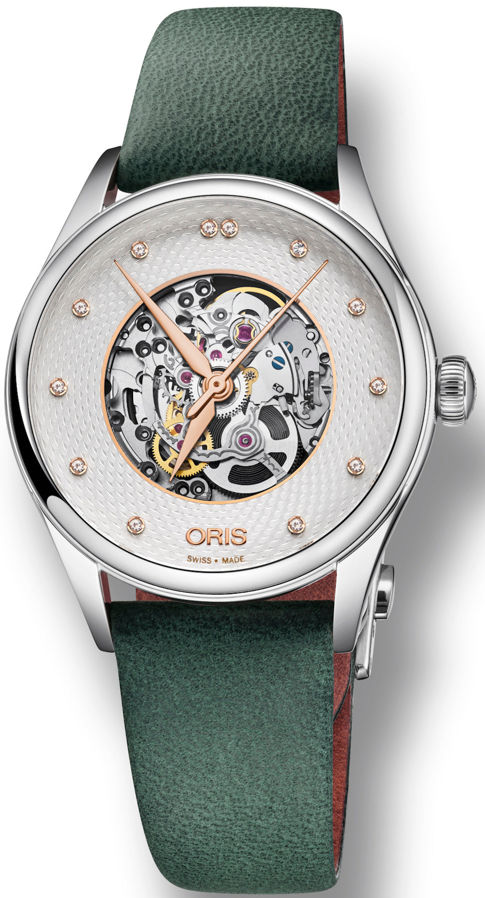 Oris Watch Artelier Skeleton Diamond 01 560 7724 4031-07 5 17 35FC