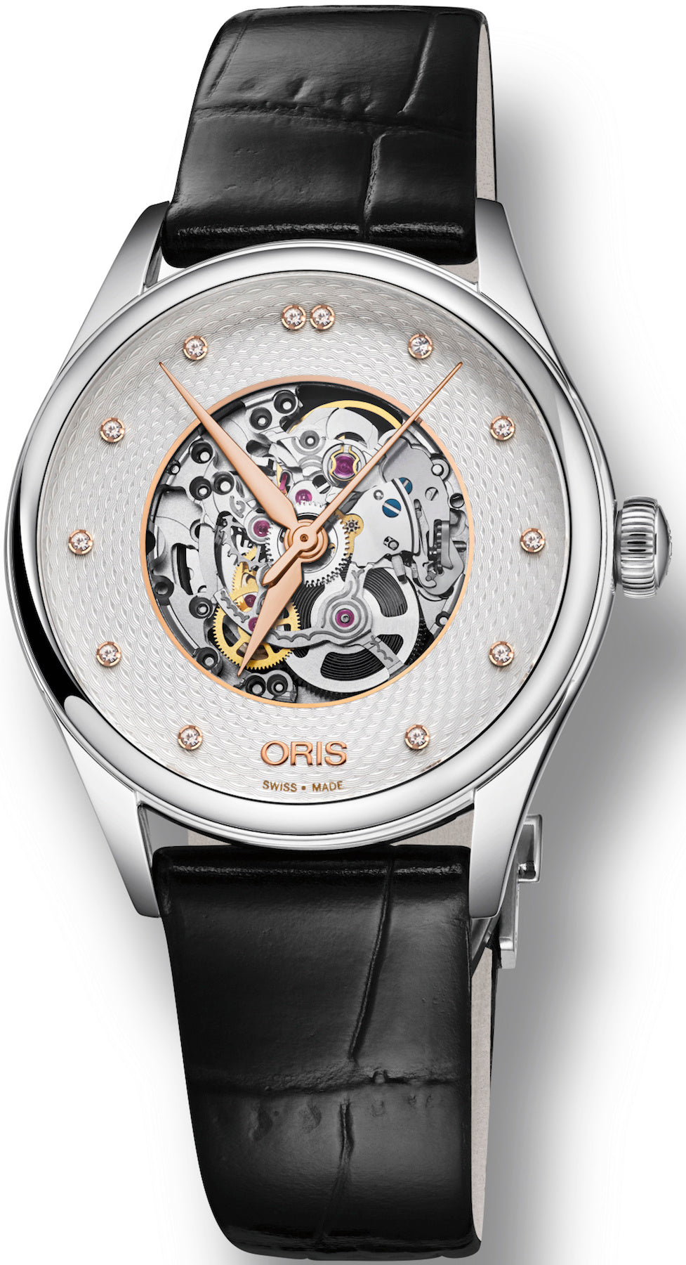Oris Watch Artelier Skeleton Diamond 01 560 7724 4031-07 5 17 64FC