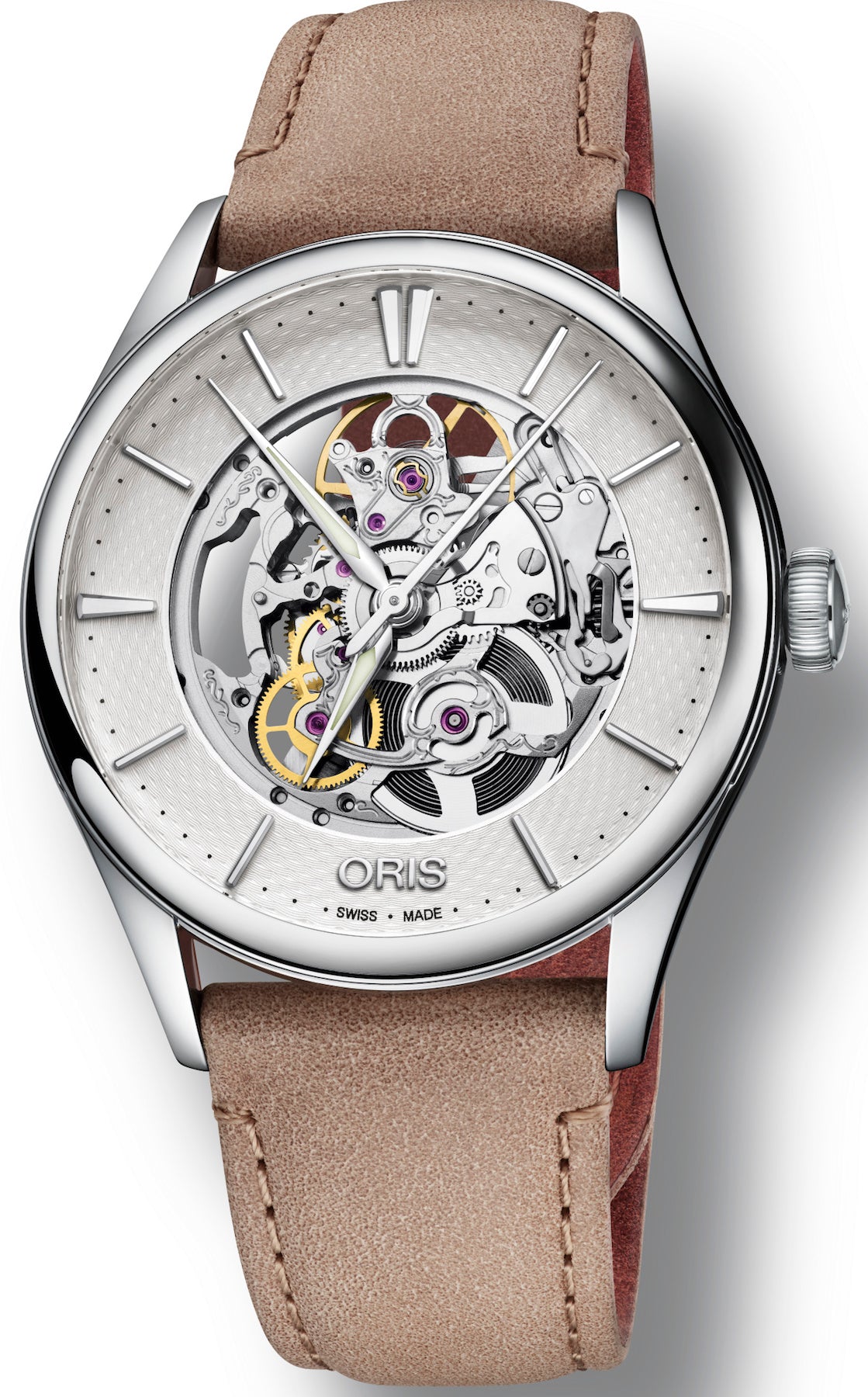 Oris Watch Artelier Skeleton 01 734 7721 4051-07 5 21 33FC