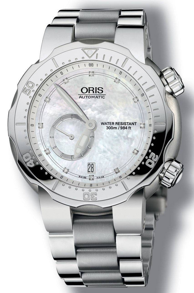 Oris Divers Titan Small Second Date Diamond D 01 643 7636 7191-07 8 24 70PEB