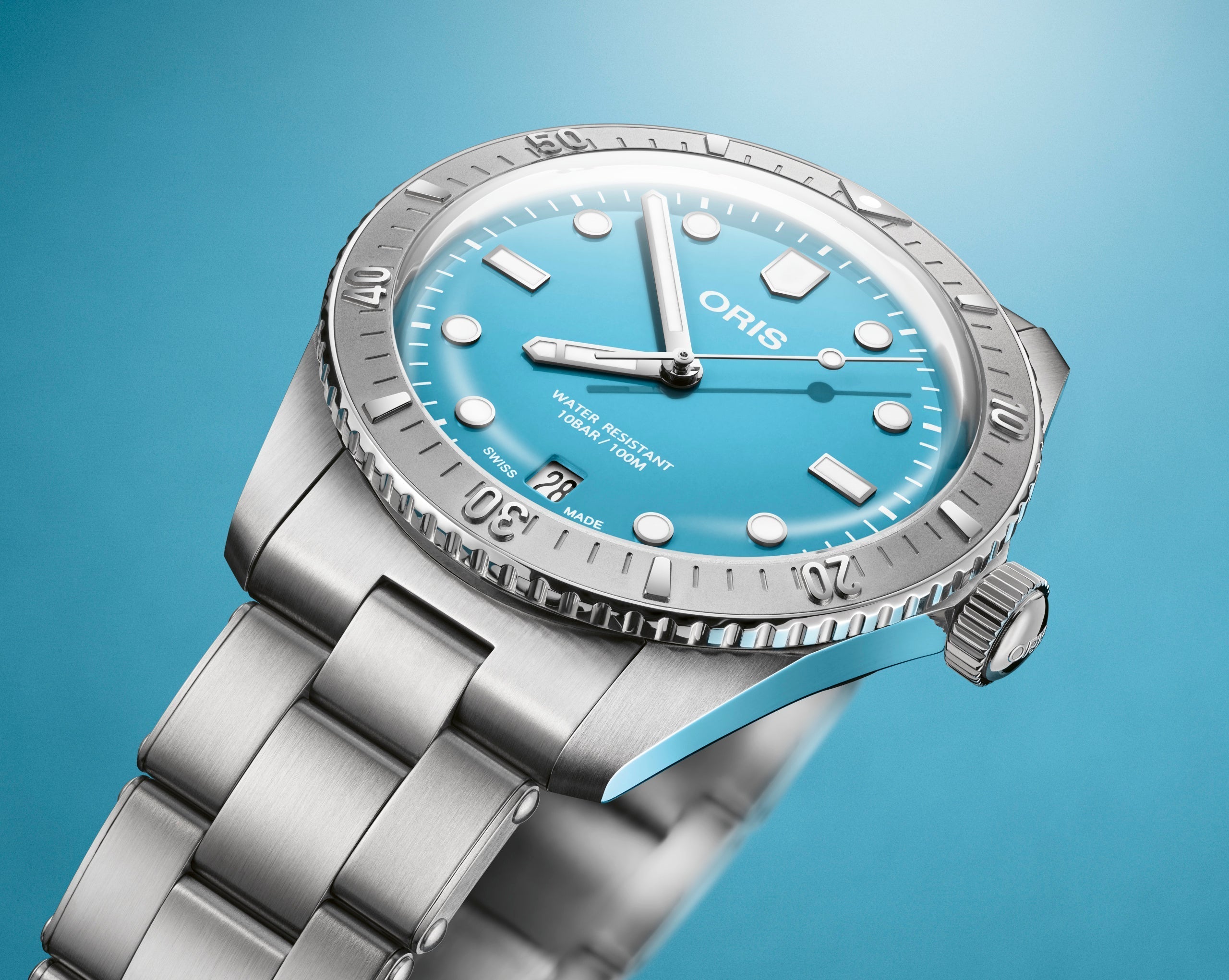 Oris Divers Sixty Five Cotton Candy Bracelet 01 733 7771 4055-07 8 19 18 Image 2