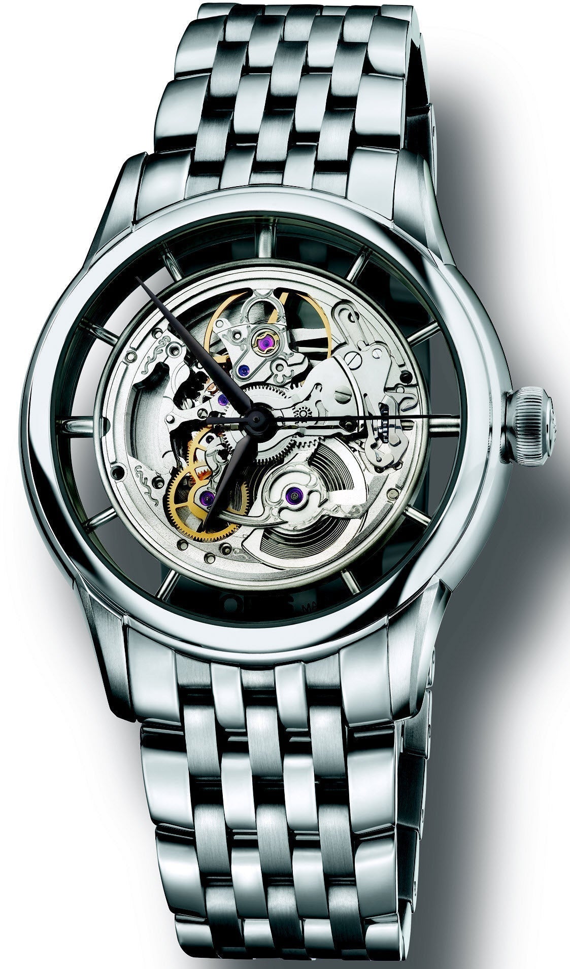 Oris Watch Artelier Translucent Skeleton Bracelet 01 734 7684 4051-07 8 21 77 Image 1