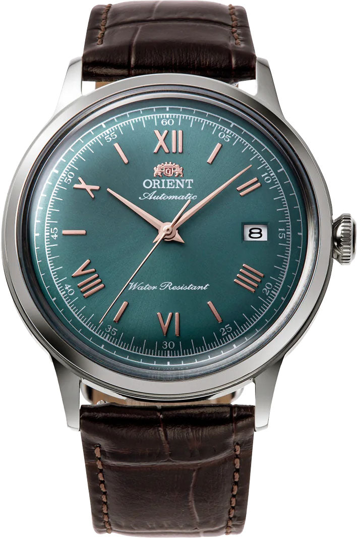 Orient Bambino 40.5mm Green Watch RA-AC0023E30B