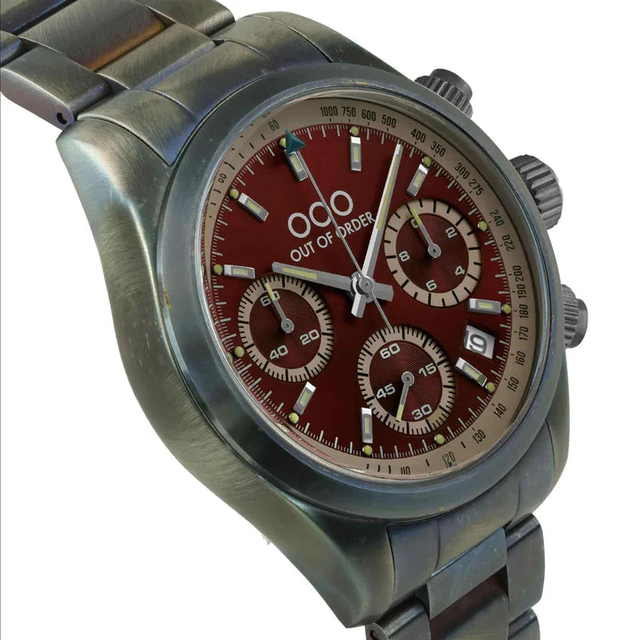 Out Of Order Sporty Chronograph Red Watch OOO.001-23.RO.AC Image 3