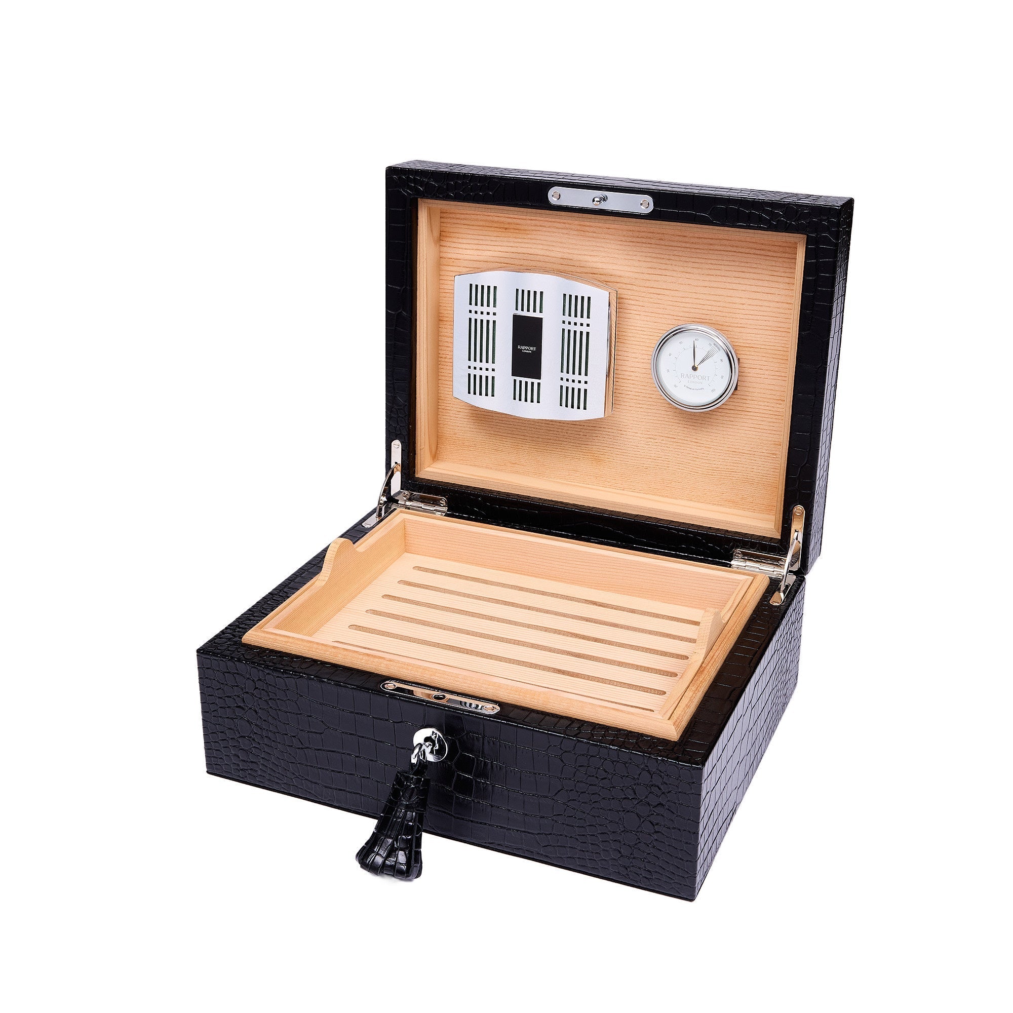 Rapport Brompton Black Medium Humidor RPT-189 Image 2