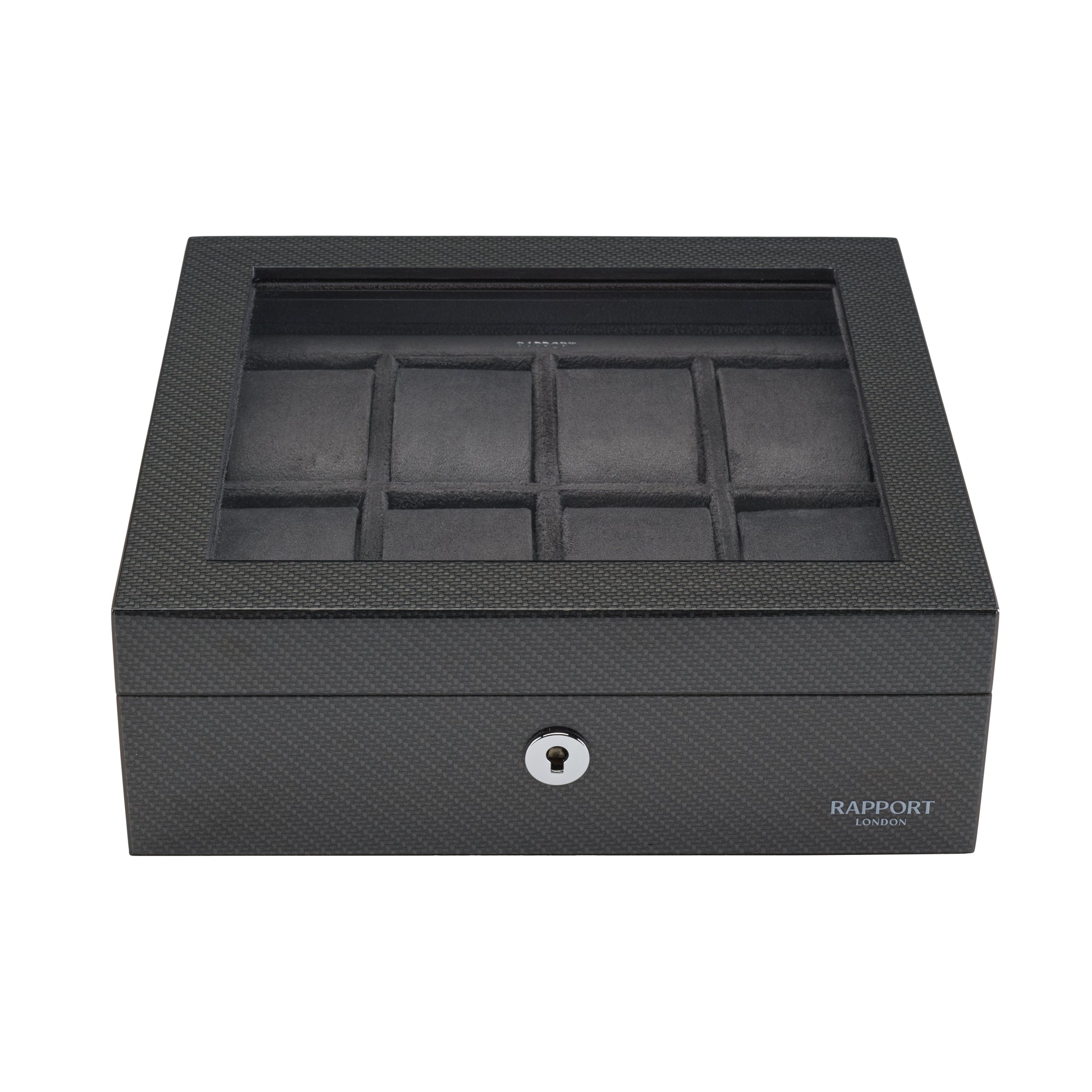 Rapport Carbon Fibre Optic Eight Watch Box RPT-169 Image 1