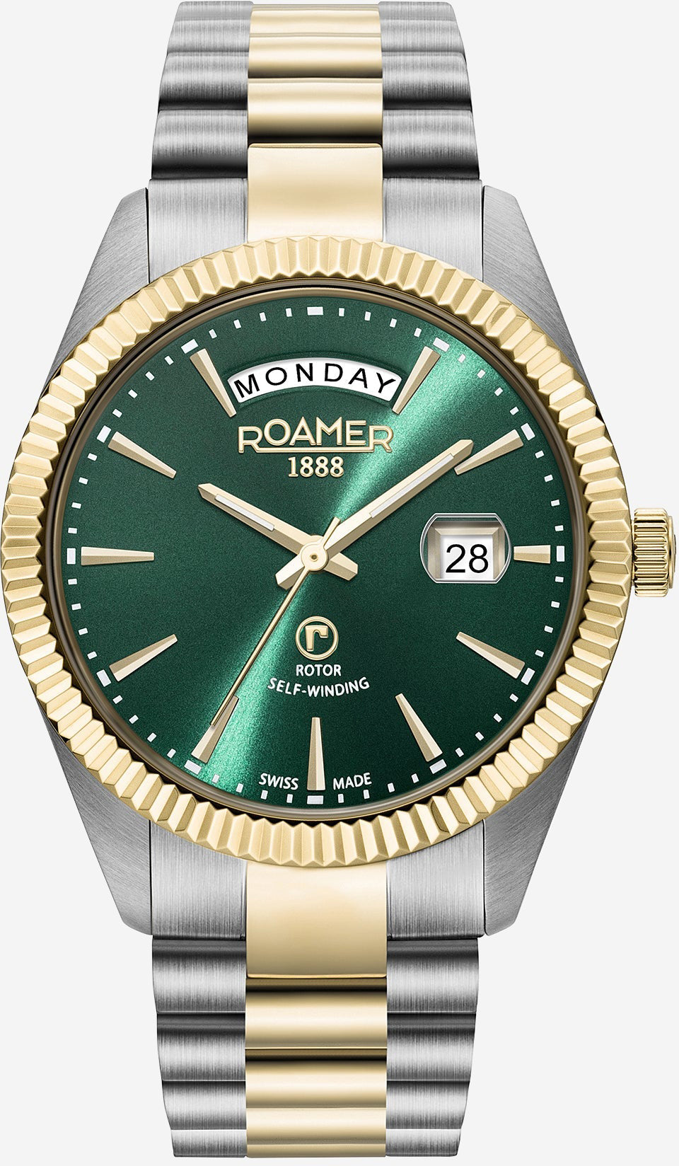 Roamer Watch Primeline Day Date 981662 48 75 90