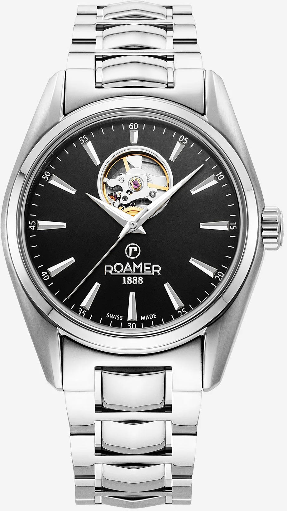 Roamer Watch Searock Master Black 984985 41 85 20