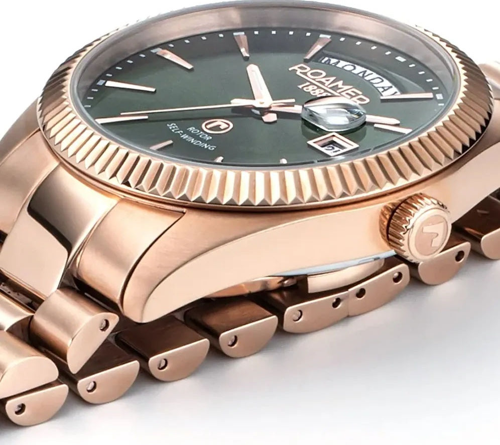 Roamer Primeline Day Date Green 981662 49 75 90 Image 2