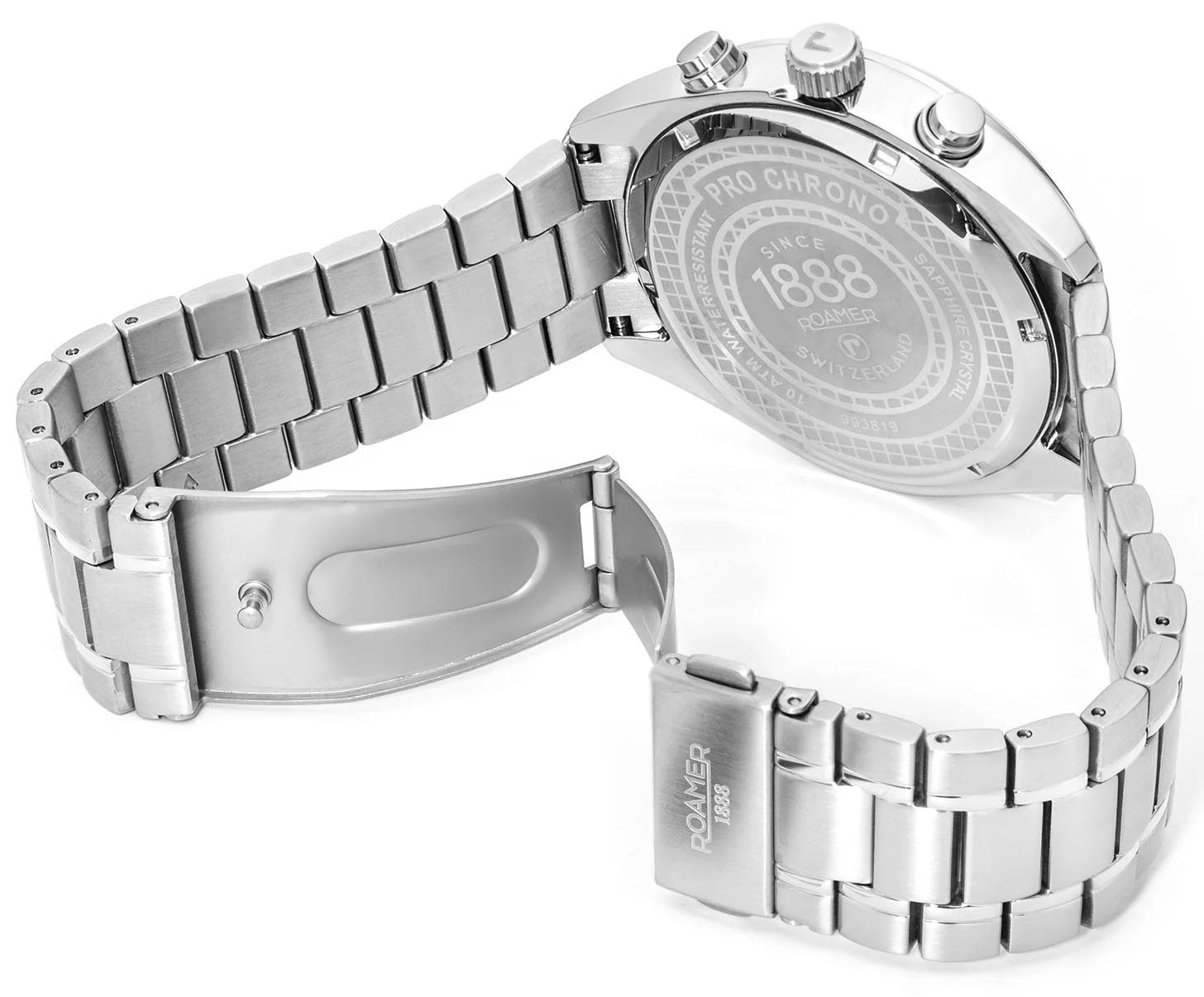 Roamer Pro Chrono Black Watch 993819 41 85 20 Image 3