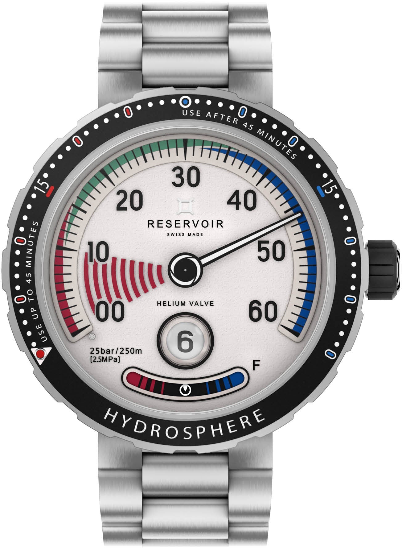 Reservoir Watch Hydrosphere Airgauge RSV03.HY/130-21