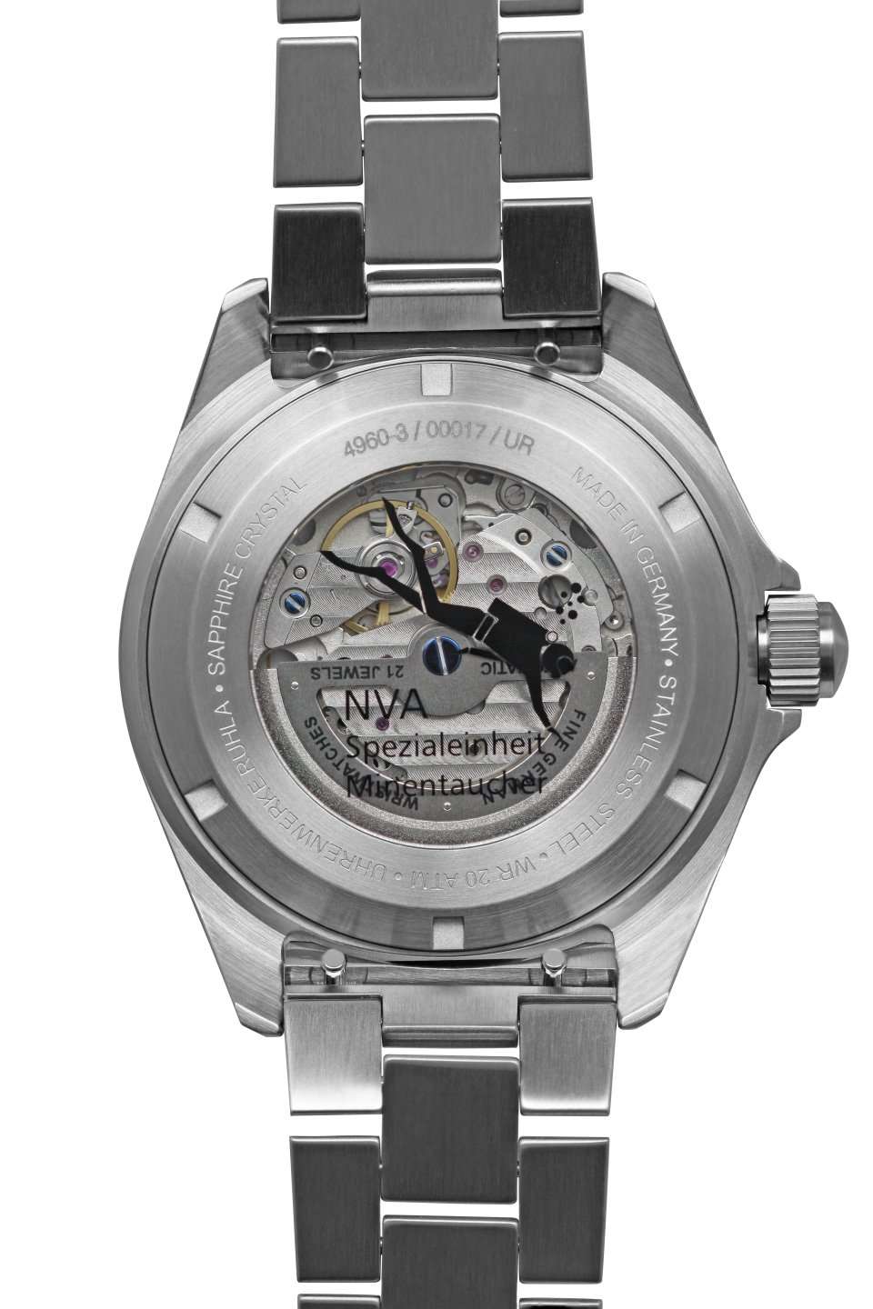 Ruhla 1929 NVA Kommando Minentaucher Watch 4960M3_set Image 3